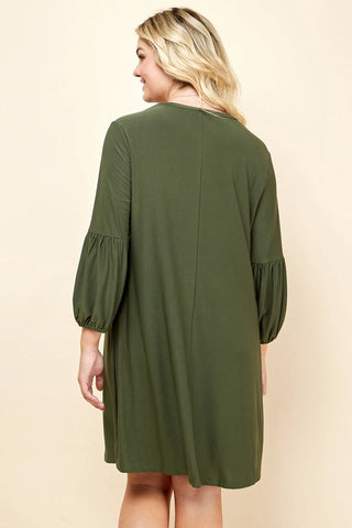 Long Sleeve Necklace DRESS