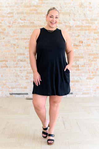 Back it Up Crisscross Cut-Out Back Dress (Sm-3x)