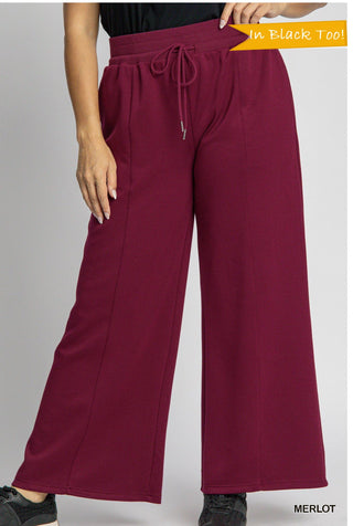 Luxeknit Pants - Deep Red